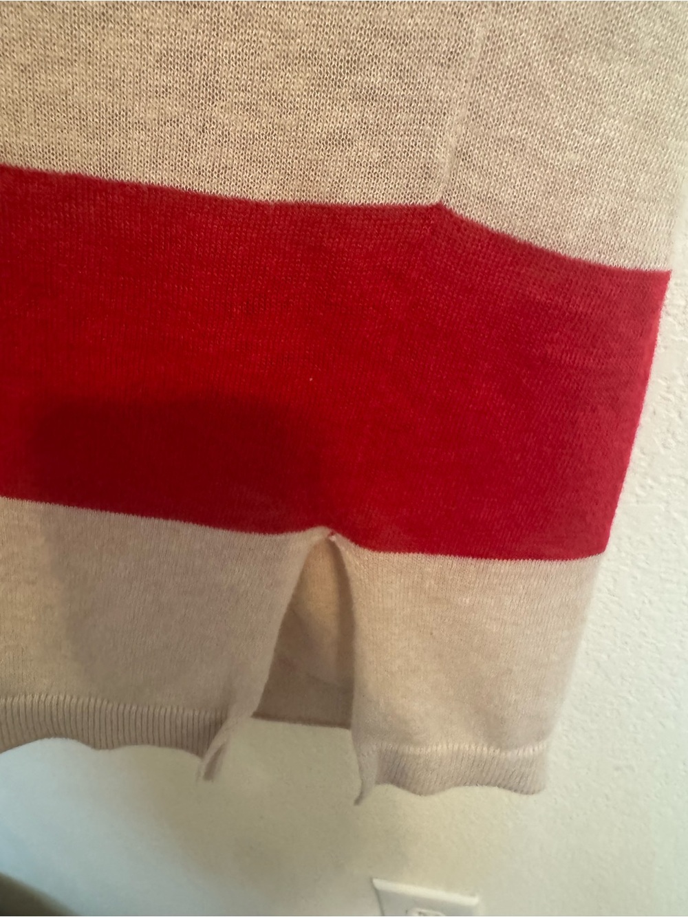 Striped Open Front Short Sleeve Cardigan - Picture 4 of 8